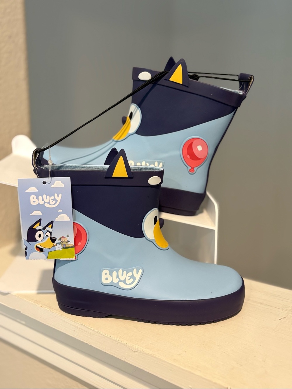 NEW Ground Up Bluey Rain boots Unisex Kids Toddler Size 10